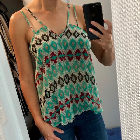 Aztec Pattern LF Tank - Picture 3 of 4